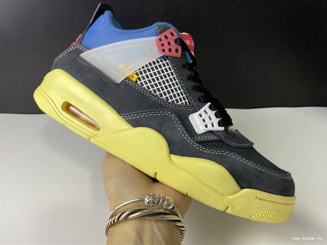 Rep Onekick RETRO UNION DC9533-001 JORDAN AIR 4 NOIR OFF 0723